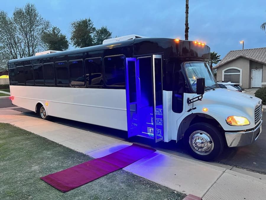 Booking Transport for a Party